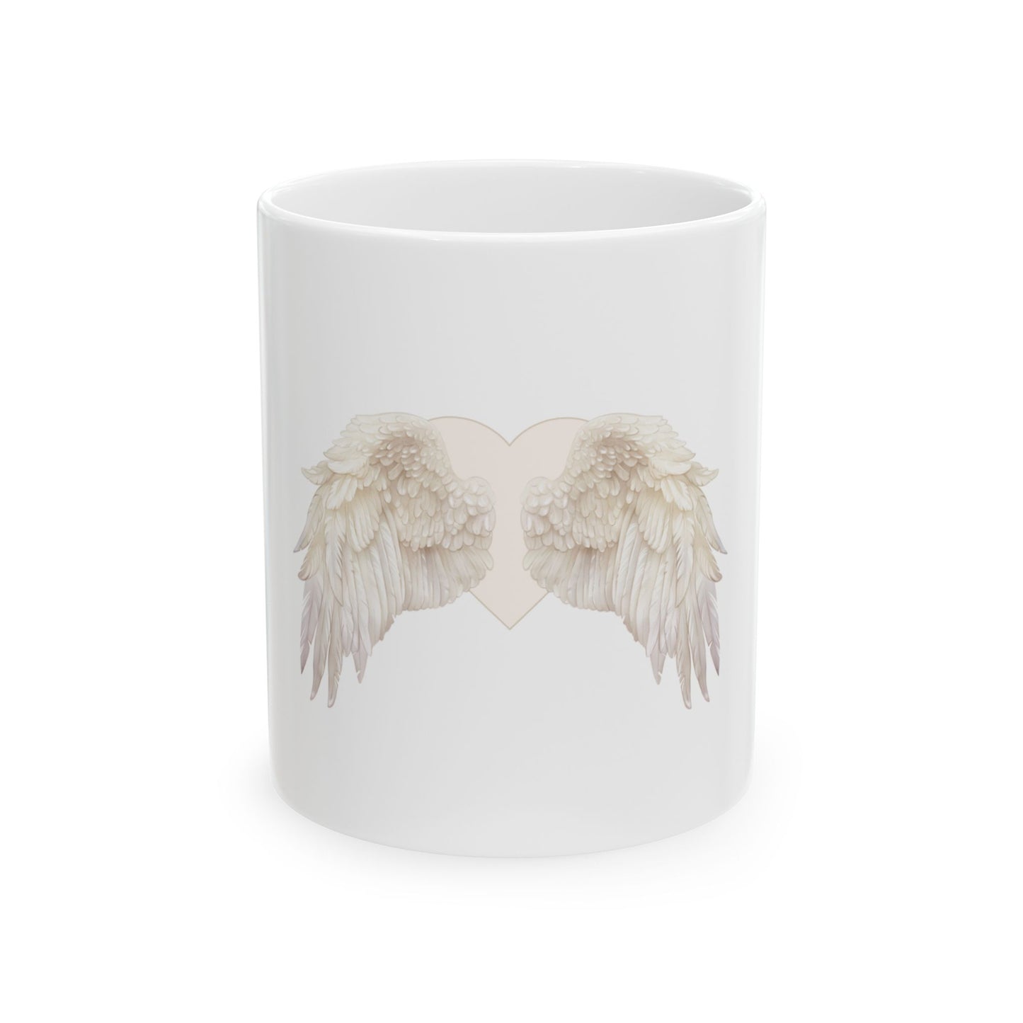 Angel Heart Ceramic Mug