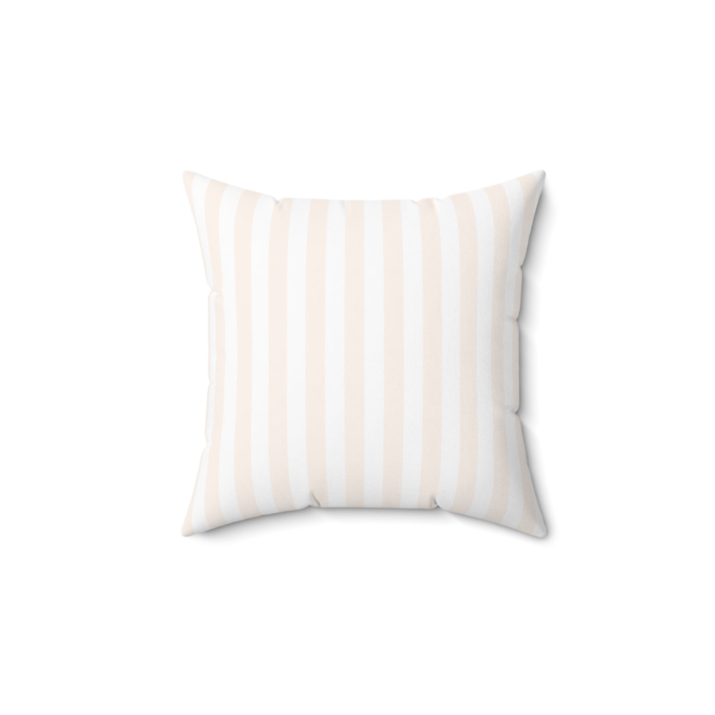 Blush Pinstripe Throw Pillow