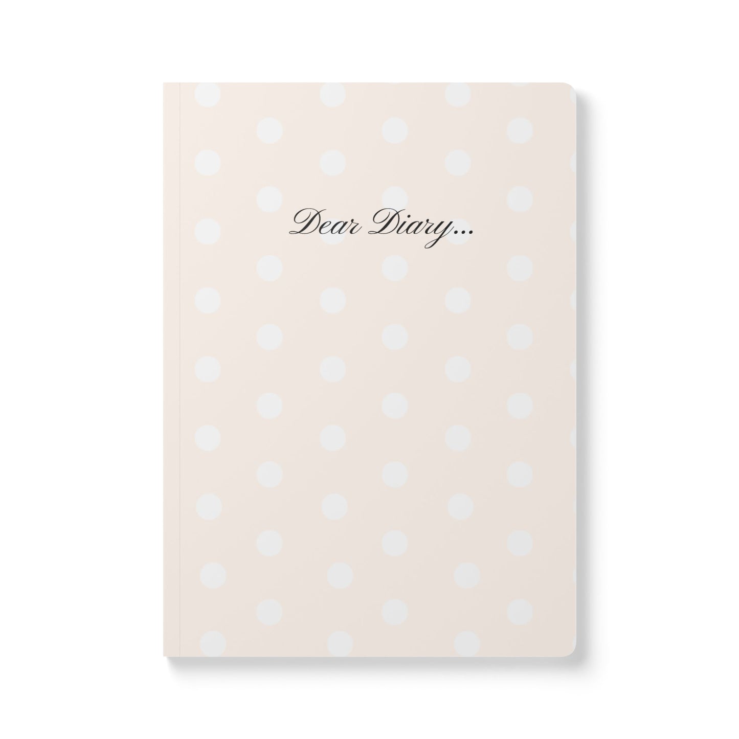 Chic Polka Dot Softcover Diary