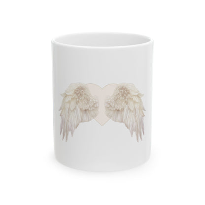 Angel Heart Ceramic Mug