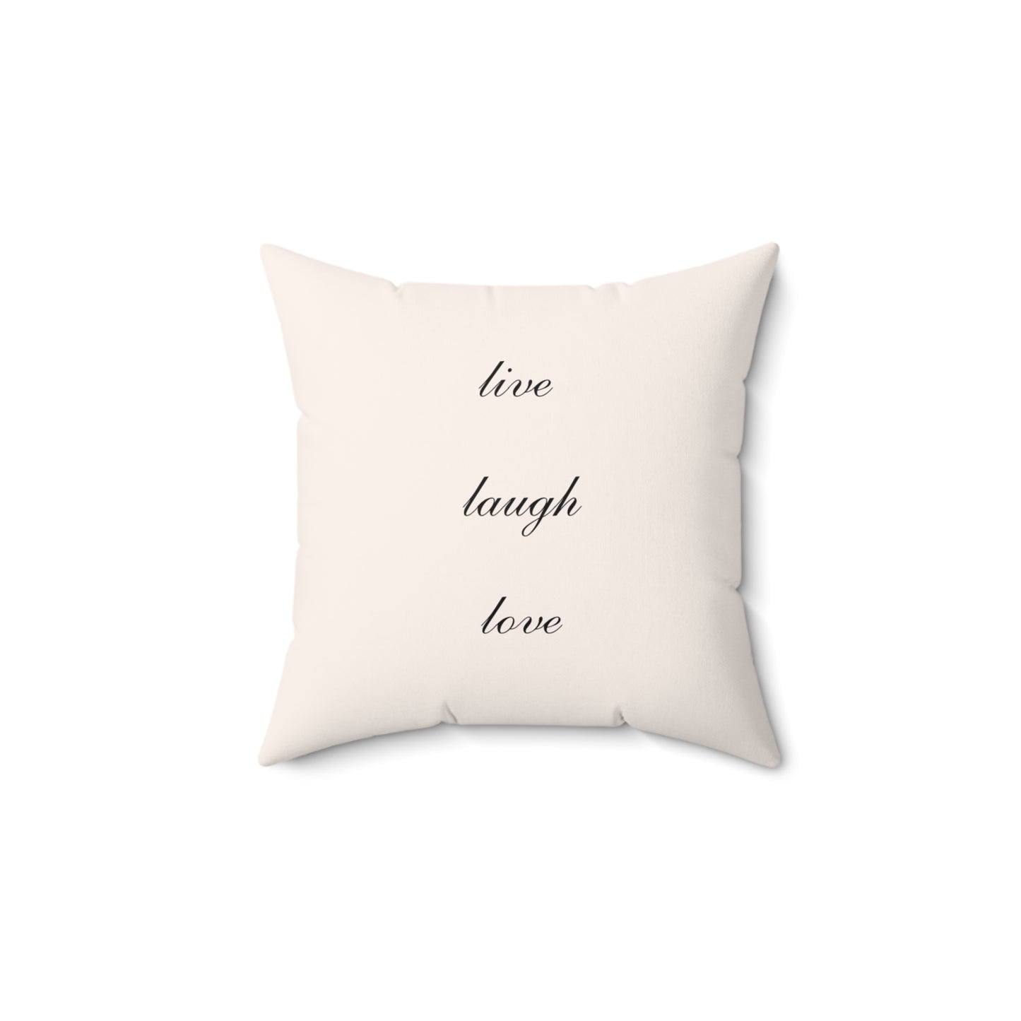 Live Laugh Love Throw Pillow