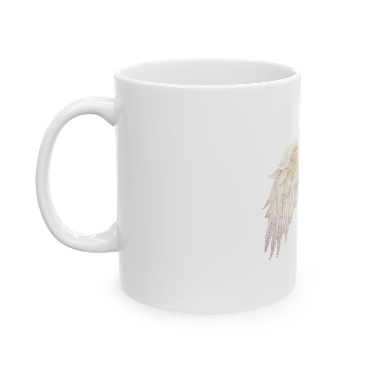 Angel Heart Ceramic Mug
