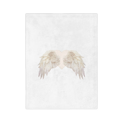 Angel Heart Cozy Throw Blanket