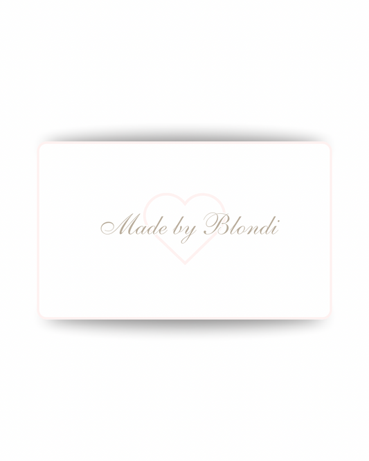 Made by Blondi Gift Card