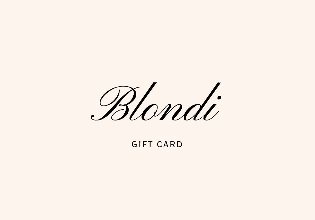 Blondi Gift Card