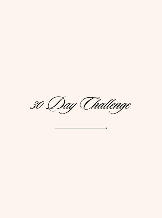 30 Day Challenge Card