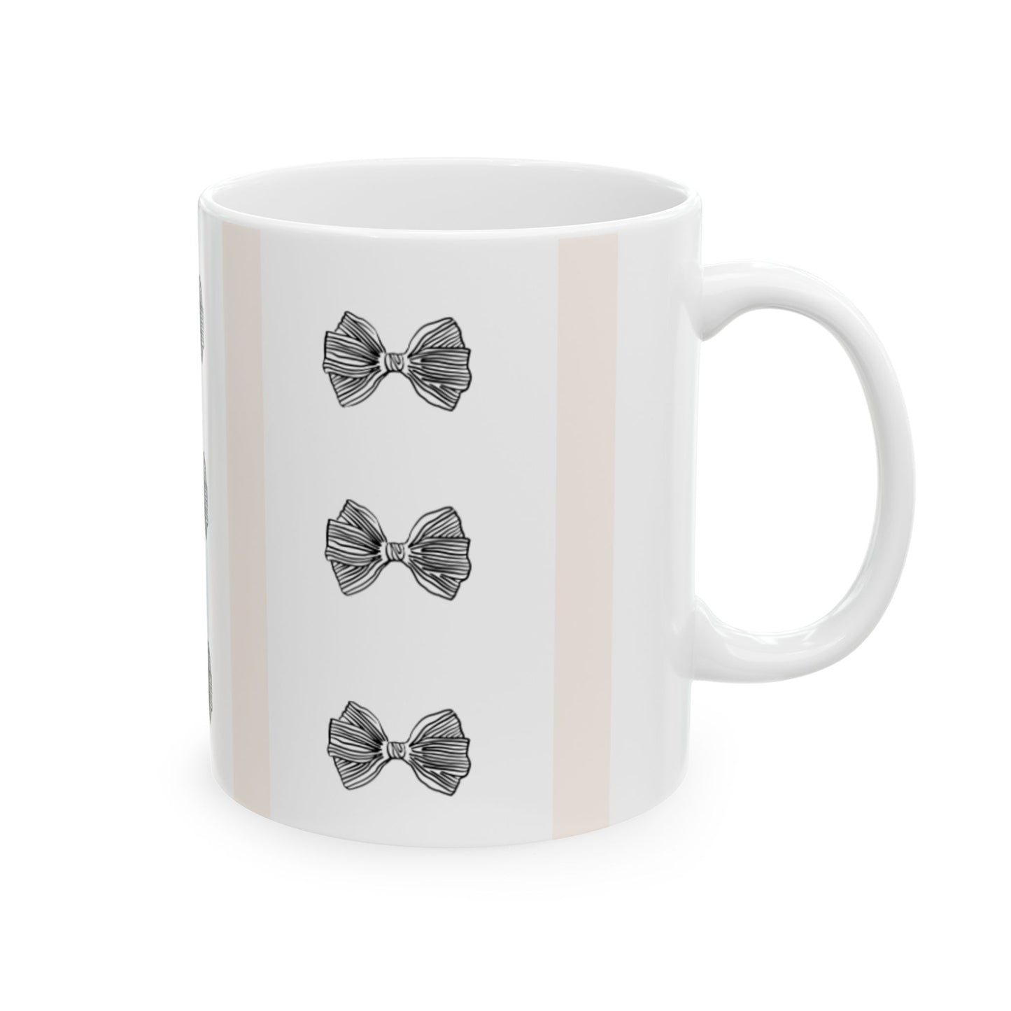 Blush & Bow Ceramic Mug